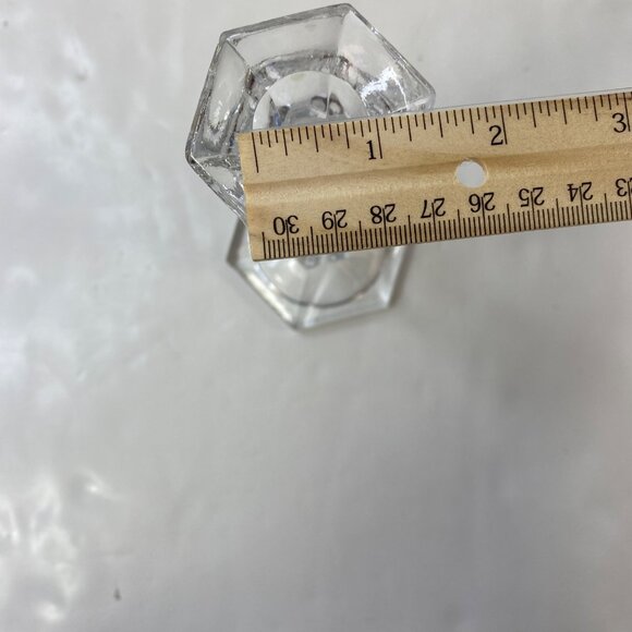 Imperial Genuine Set 2 Lead Crystal 7" Candlestick Holders No. 692-7 - Picture 5 of 8